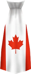 Canada Flag Cloak