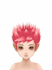 Cactus Hair (M) Red