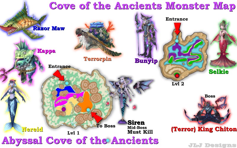 Cove of the Ancients&Abyssal Cove of the Ancients