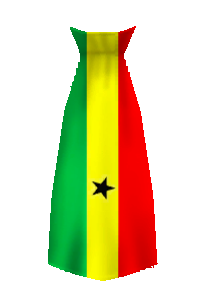 Ghana Flag Cloak