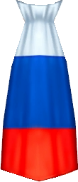 Russia Flag Cloak