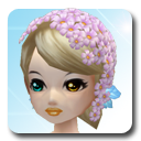 image:Flower Hair (F) Pink3.png