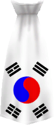 Korea Flag Cloak