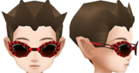 image:Fashion Sunglasses (Red)3.png