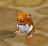 Baby Hamster in action